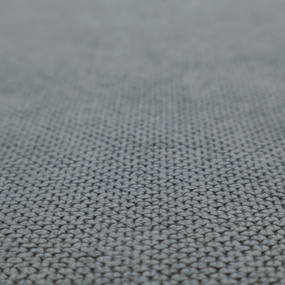 A premium cool grey waffle-knit fabric, featuring a crisp, clean, three-dimensional honeycomb weave.