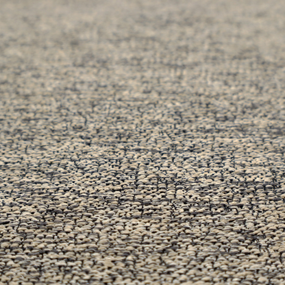 A fossil grey and cream textured fabric with a dense, irregular speckled pattern.