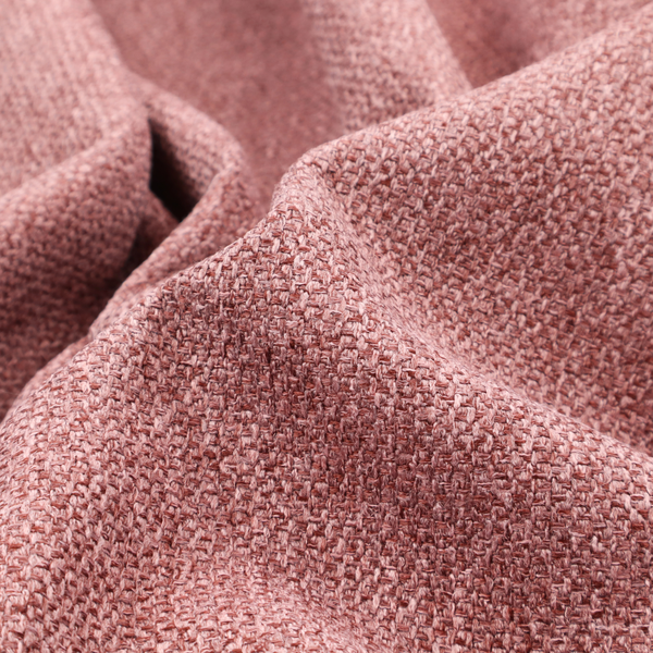 A Chamonix Water Repellent upholstery fabric in Pink. The material features a dense, dusty rose basket weave texture with a multi-tonal finish and a durable, matte look.