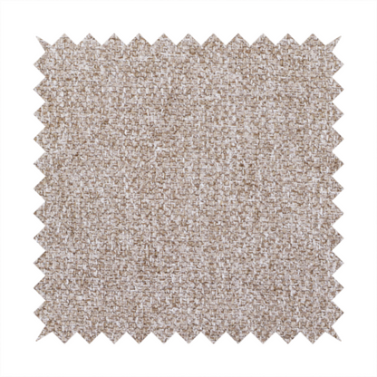 A Chamonix Water Repellent upholstery fabric in light brown. The material features a dense basket weave texture with oatmeal and cream tones and a durable, matte finish.