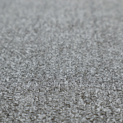 A Chamonix Water Repellent upholstery fabric in Cool Brown. The material features a dense, multi-tonal basket weave texture with taupe and grey threads and a durable, matte finish.