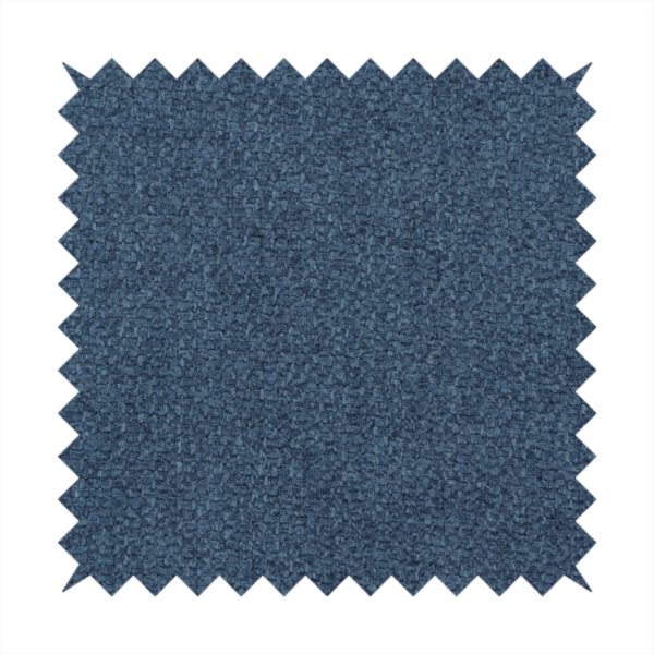 A Chamonix Water Repellent upholstery fabric in Navy Blue. The material features a dense, multi-tonal indigo basket weave texture with a durable, matte finish.