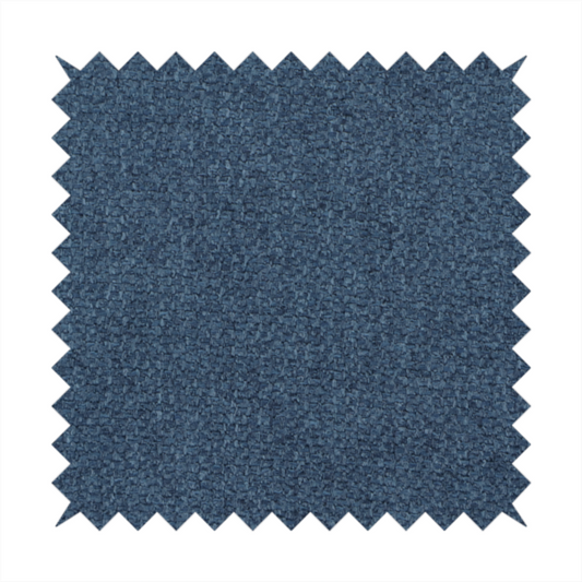 A Chamonix Water Repellent upholstery fabric in Navy Blue. The material features a dense, multi-tonal indigo basket weave texture with a durable, matte finish.