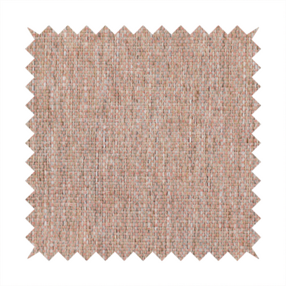 A terracotta orange woven fabric with a multi-tonal, heathered texture.