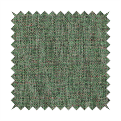 An olive green woven fabric with a multi-tonal, heathered texture.