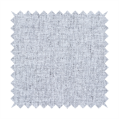 a silver grey woven fabric with a clean, heathered texture.