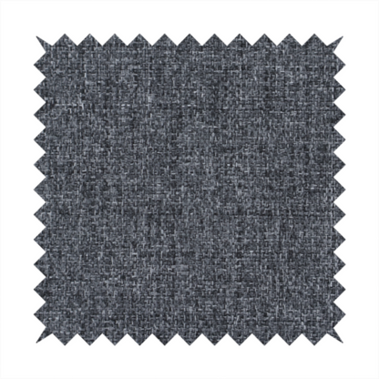 A dark charcoal grey woven fabric with a heavy, multi-tonal heathered texture.