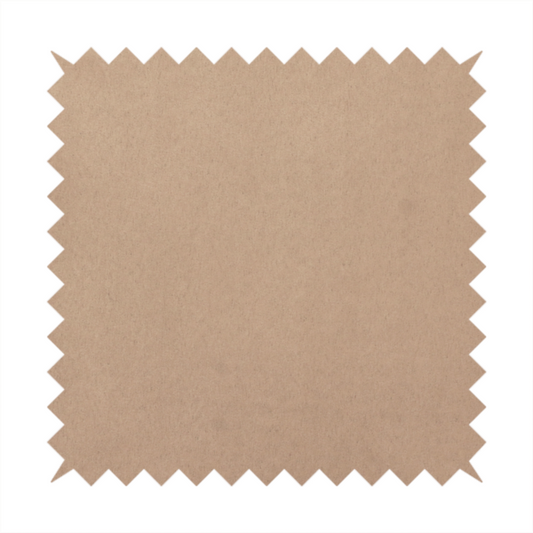 Annecy Water Repellent Velvet in Taupe. The fabric showcases a dense, plush pile with a soft matte finish in a classic, neutral brownish-grey tone. This high-performance upholstery material offers a luxurious texture combined with a specialized water-resistant coating for practical, everyday use.