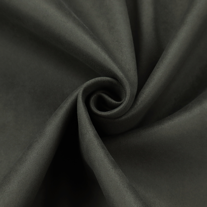 Annecy Water Repellent Velvet in Forest Green. The fabric features a dense, plush pile with a soft matte finish in a deep, rich evergreen shade. This high-performance upholstery material offers a luxurious feel and a specialized water-resistant coating for superior durability and a classic, sophisticated look.