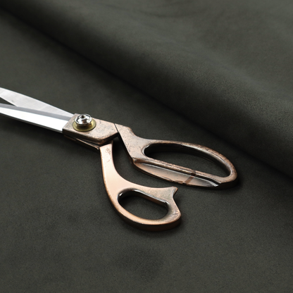 Annecy Water Repellent Velvet in Forest Green. The fabric features a dense, plush pile with a soft matte finish in a deep, rich evergreen shade. This high-performance upholstery material offers a luxurious feel and a specialized water-resistant coating for superior durability and a classic, sophisticated look.