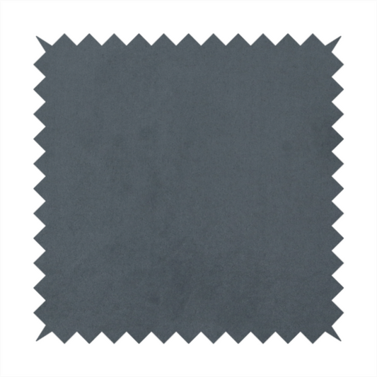 Annecy Water Repellent Velvet in Seal Grey. The fabric features a dense, plush pile with a soft matte finish in a sophisticated mid-to-dark neutral grey. This high-performance upholstery material offers a luxurious feel and a specialized water-resistant coating for superior durability and a sleek, modern aesthetic.