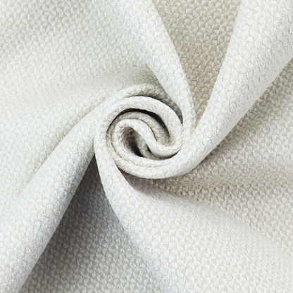 A tight, basket weave-style construction in an off-white or cream colour.