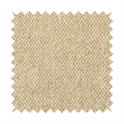 This fabric features a rich, multidimensional basket weave in warm, golden-tan tones.