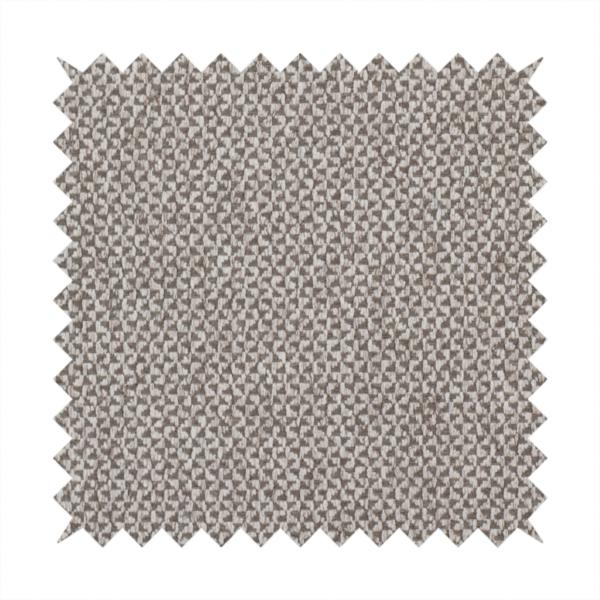 This fabric features a tight, structured basket weave in a versatile, mid-tone grey.