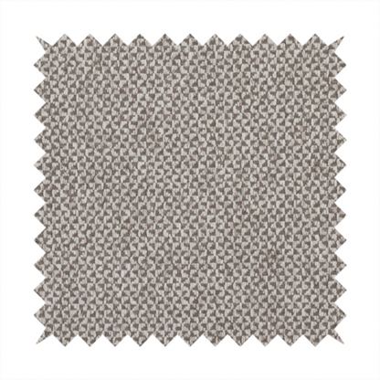 This fabric features a tight, structured basket weave in a versatile, mid-tone grey.