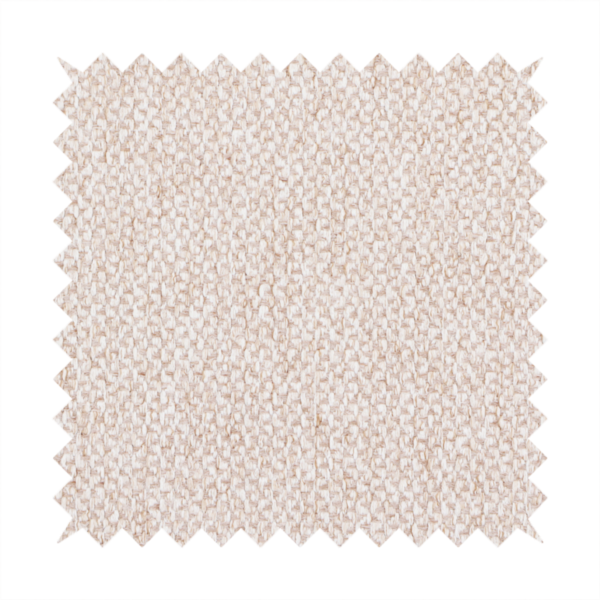 This fabric features a delicate, fine-grained basket weave in a soft, light blush or warm champagne tone.