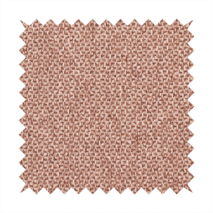 This fabric features a tight, structured basket weave in a warm, muted copper or terra-cotta tone.