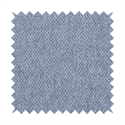 This fabric features a tight, structured basket weave in a rich, mid-tone slate blue.