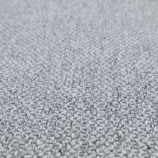 This fabric features a tight, structured basket weave in a versatile, deep charcoal grey.
