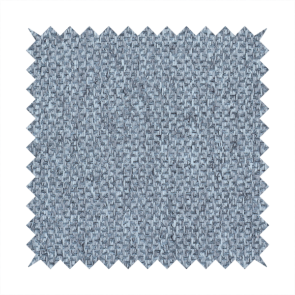 This fabric features a tight, structured basket weave in a versatile, deep steel blue.