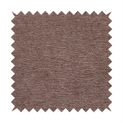 A rich, deep chocolate-brown weave with a sophisticated, textured finish. It is crafted with a dense, nubby construction that creates a subtle horizontal ribbing effect, providing both visual depth and a tactile, grounded feel.