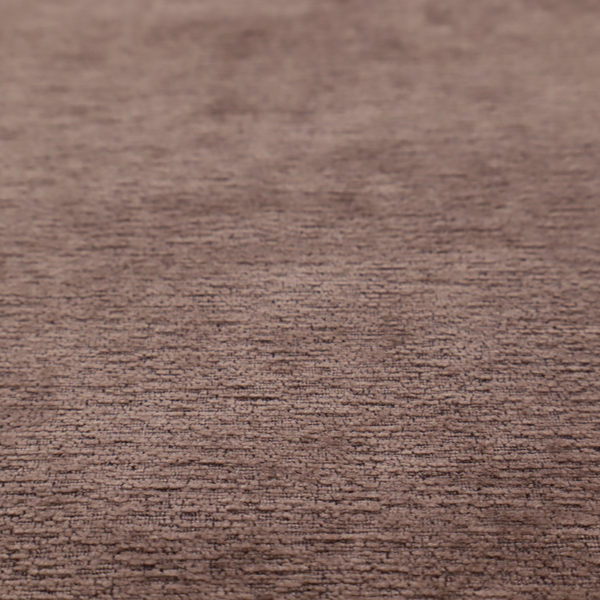 A rich, deep chocolate-brown weave with a sophisticated, textured finish. It is crafted with a dense, nubby construction that creates a subtle horizontal ribbing effect, providing both visual depth and a tactile, grounded feel.