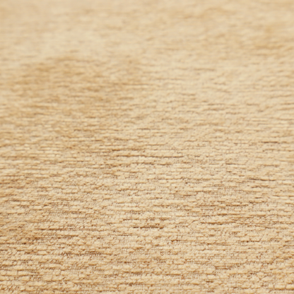 A warm, golden-beige weave with a sophisticated, textured finish. It is crafted with a dense, nubby construction that creates a subtle horizontal ribbing effect, providing both visual depth and a tactile, inviting feel.
