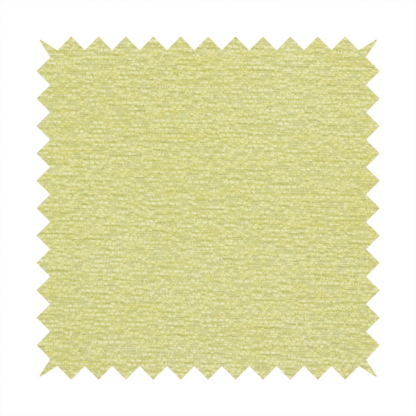 a fresh, vibrant chartreuse-green weave with a sophisticated, textured finish. It is crafted with a dense, nubby construction that creates a subtle horizontal ribbing effect, providing both visual dimension and a soft, inviting tactile quality.