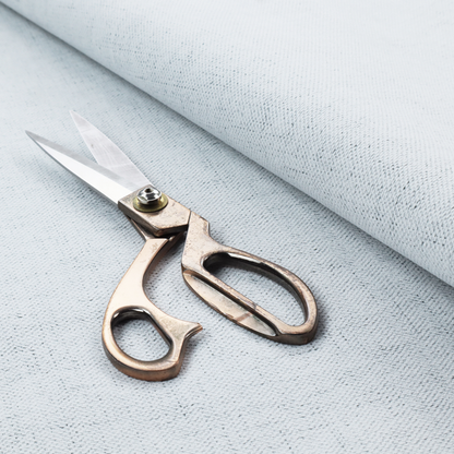 A textured woven fabric in a very pale, icy blue or light mist grey-blue shade.