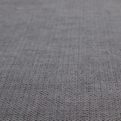 a textured woven fabric in a medium charcoal or slate grey shade.