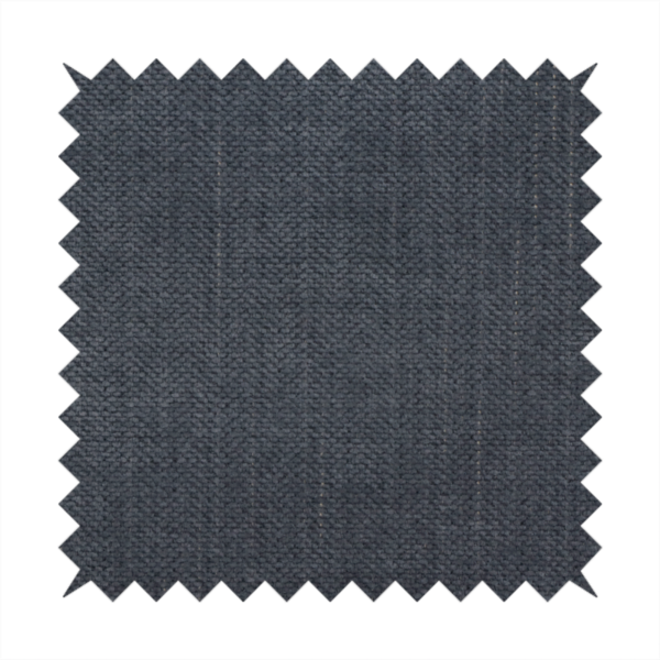 a textured woven fabric in a deep slate or dark charcoal grey shade.