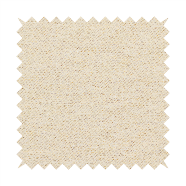 A light beige woven upholstery fabric with a dense, sandy texture.