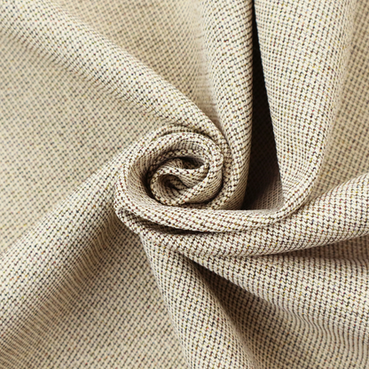 A multi-tonal, tan and olive woven upholstery fabric with a diagonal texture.