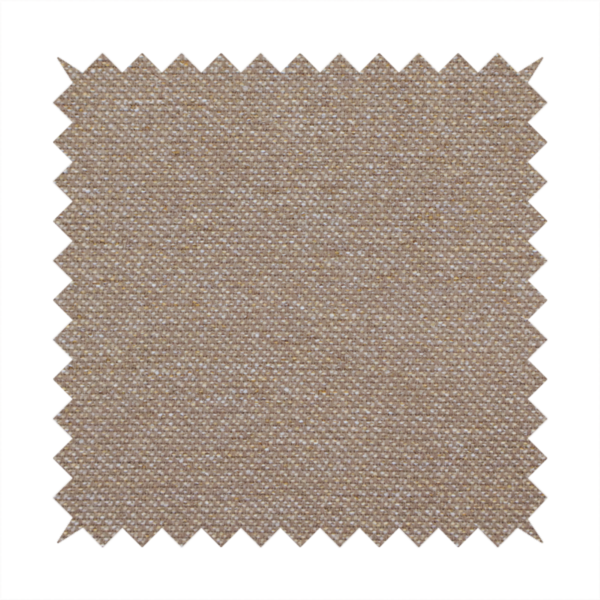 A muted taupe or mushroom-coloured textile with a tight diagonal twill weave. The fabric is a multi-tonal blend, interlacing earthy brown and grey-beige yarns with fine cream and gold flecks, creating a sophisticated heathered effect.