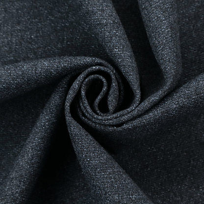 A near-black charcoal base with dense, icy blue and silver flecks.