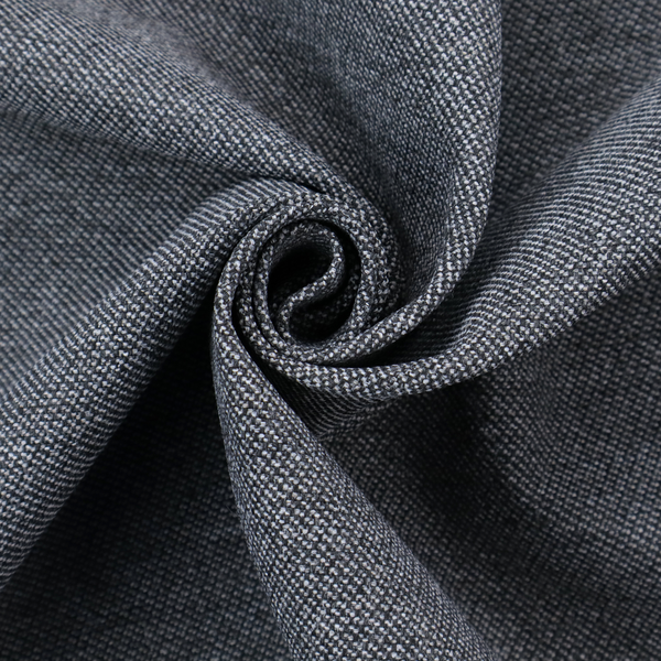 Dark, smoky grey with heavy white flecking; high-contrast heather.