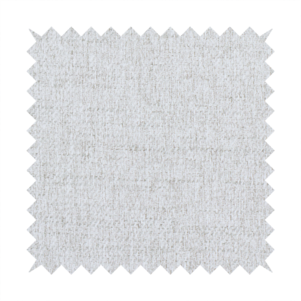 A light grey upholstery fabric with a fine, dense textured weave.