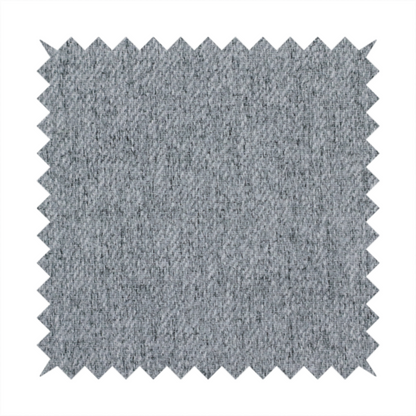 A mid-grey upholstery fabric with a dense, diagonal marled weave.
