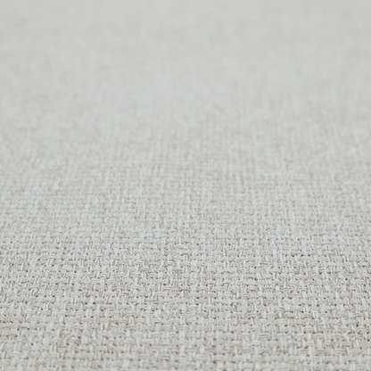 A light silver-grey or ash-grey fabric featuring a distinct, tightly woven grid texture. The material showcases a multi-tonal, basket-weave style pattern with blended cool grey and subtle pale threads, creating a clean, neutral, and matte finish across the entire surface.