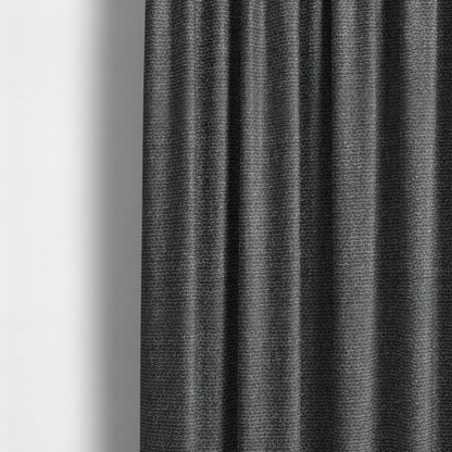 Astro Textured Hopsack Plain Grey Colour Upholstery Fabric CTR-35 - Made To Measure Curtains