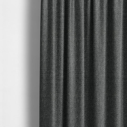 Astro Textured Hopsack Plain Grey Colour Upholstery Fabric CTR-35 - Made To Measure Curtains