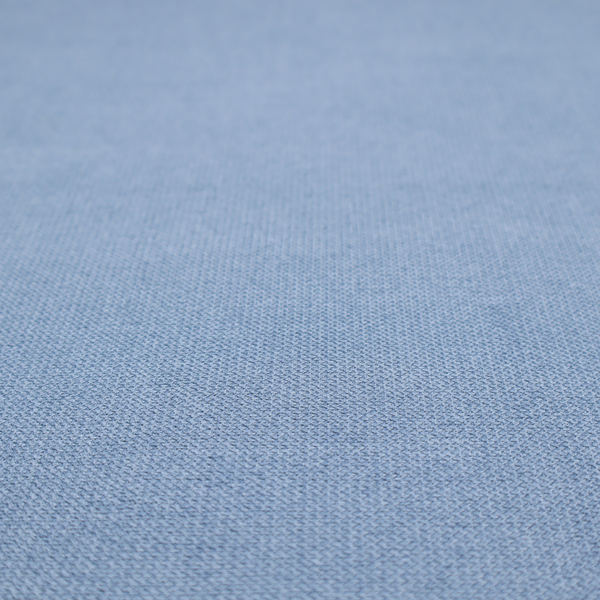 A textured cornflower blue fabric with a tight, uniform cross-weave.