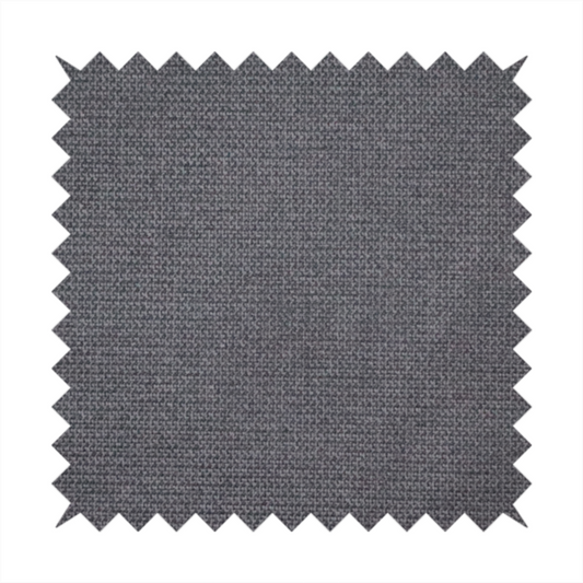 A textured charcoal grey fabric with a tight, uniform cross-weave.
