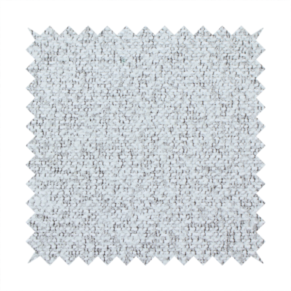 A textured light grey and off-white woven fabric.