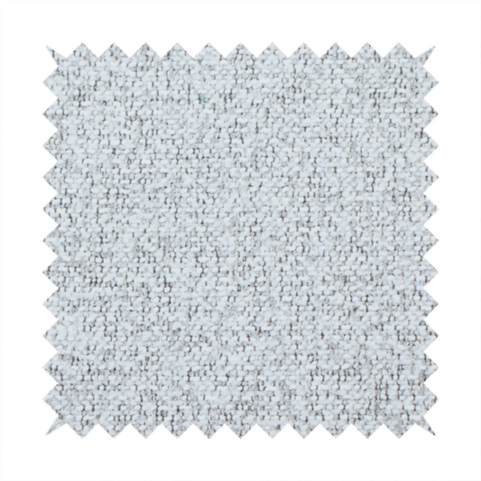 A textured light grey and off-white woven fabric.