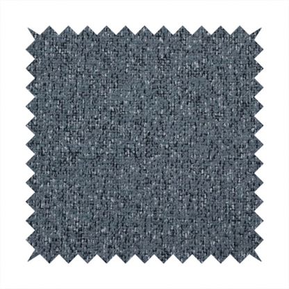A multi-tonal slate blue and grey textured woven fabric swatch.