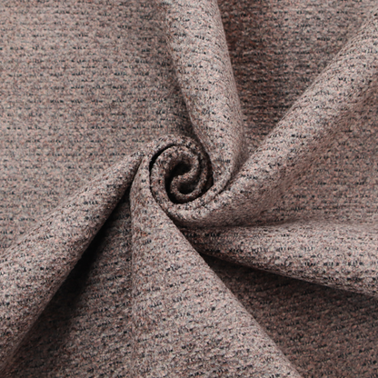 A purple textured upholstery fabric.