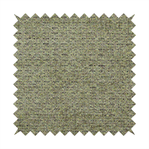 A multi-toned olive green textured upholstery fabric.