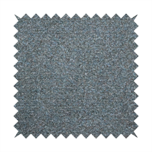 a multi-toned steel blue and grey textured upholstery fabric.