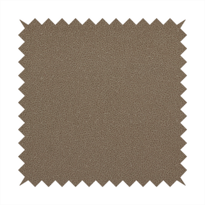 A medium brown Merida Suede upholstery fabric. The textile features a highly detailed, dense, and uniform embossed pebbled pattern, giving the soft suede material an intricate, tactile shagreen texture.